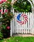 Honor Hero Patriotic WreathThe Flag Wreath on The Porch Red, White, Blue Memorial Day Wreath - Durable Independence Day Front Door Decoration (Rotundity)
